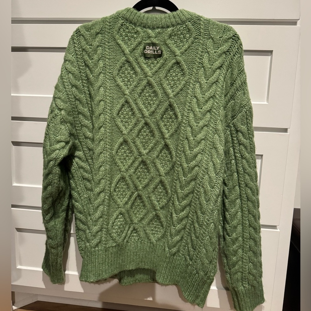 Daily Drills XS/S Green Knitted Sweater